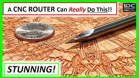 The INCREDIBLE Detail Done On A Longmill CNC Router, CNC Projects Beware!!