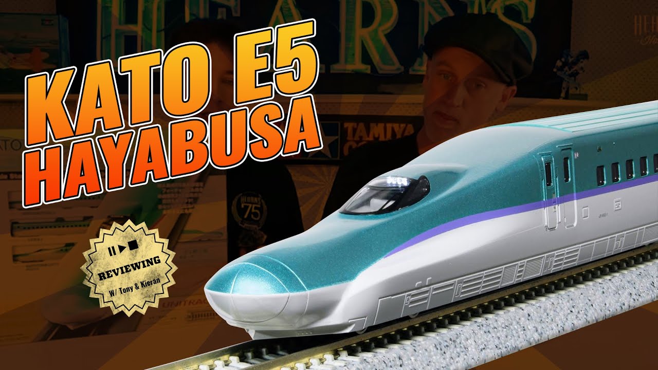 KATO N Scale Starter Set E5 Shinkansen 'Hayabusa' | askhearns