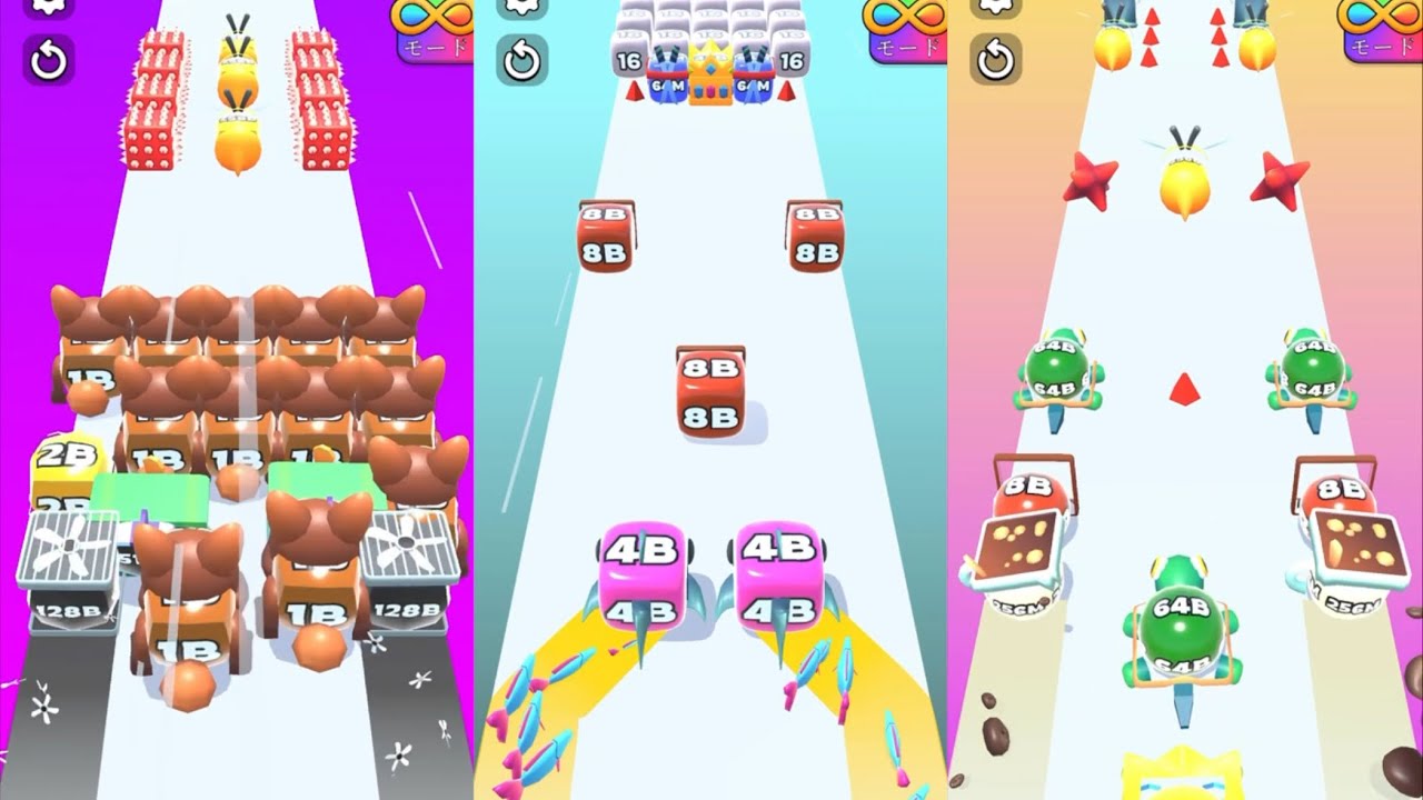 Jelly Run 2048 ゼリーラン 2048