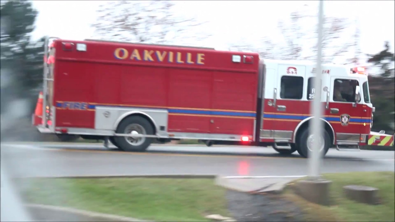 Oakville Fire Rescue 254 Responding YouTube