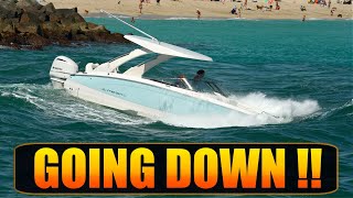 HAULOVER NEWBIE IN TROUBLE | HE NEVER HEARD ABOUT TRIM AND SPEED | BOAT ZONE