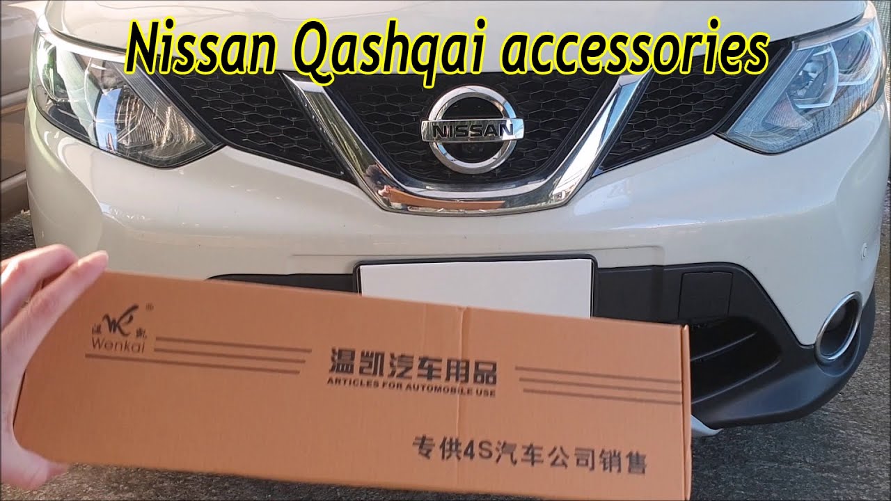 Hvert år Array Tilbagetrækning Nissan Qashqai J11 Chrome Grill Inserts | Nissan Qashqai - Rogue Accessories  - YouTube