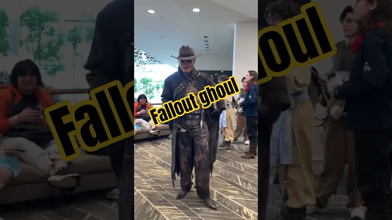 fallout ghoul cosplay i did for the con. 