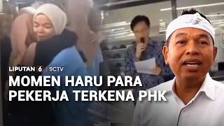 Isak Tangis Buruh Iringi Penutupan Pabrik Garmen Legendaris di Cimahi | Liputan 6