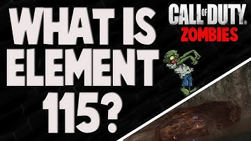 What is Element 115? - Call of Duty Zombies Storyline (WAW, BO1, BO2)