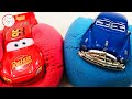 Lightning McQueen with Disney Cars Charcter Changed Color Water Cups Learn Colors