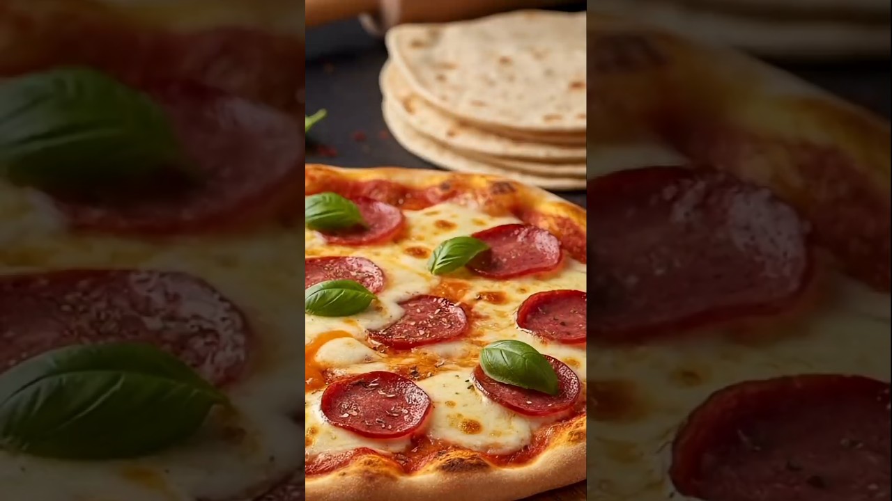 Lavaş Pizza Tarifi | Lavash Pizza Recipe 🍕 | ASMR #asmr #pizza #asmrpizza #asmrvideo #asmrsounds