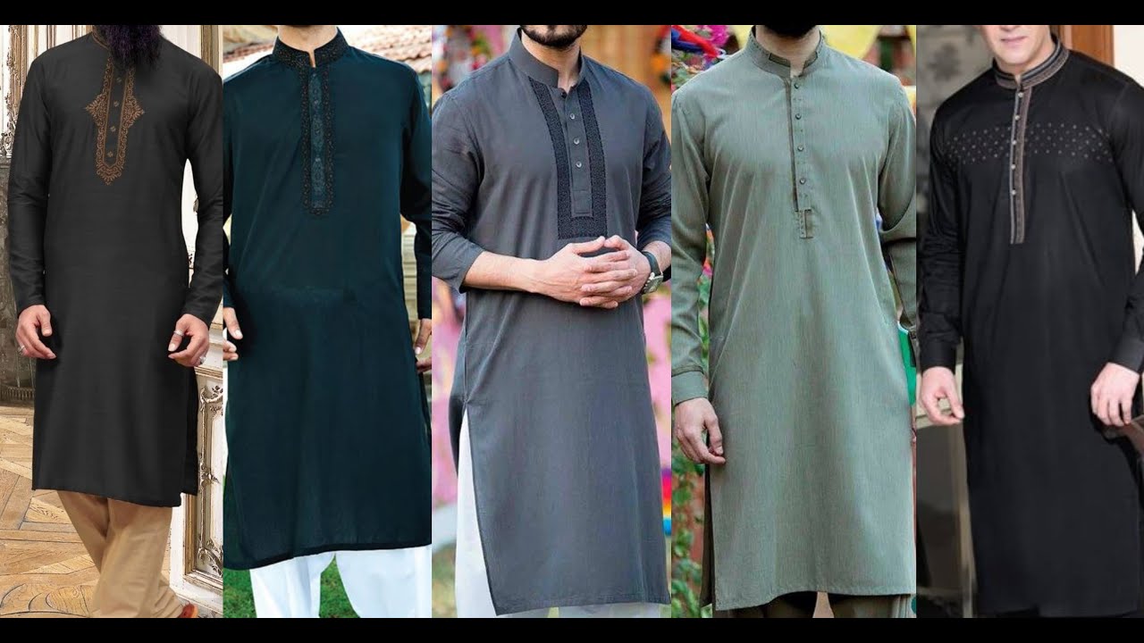 Eid Collection Gents Designer Kurta Designs | Latest Men's Stylish Kurta Pajama Designs