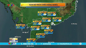 Bản tin thời tiết Nam Bộ hôm nay 12/12/2022 | Trưa chiều nắng nhiều và nóng | VTVWDB