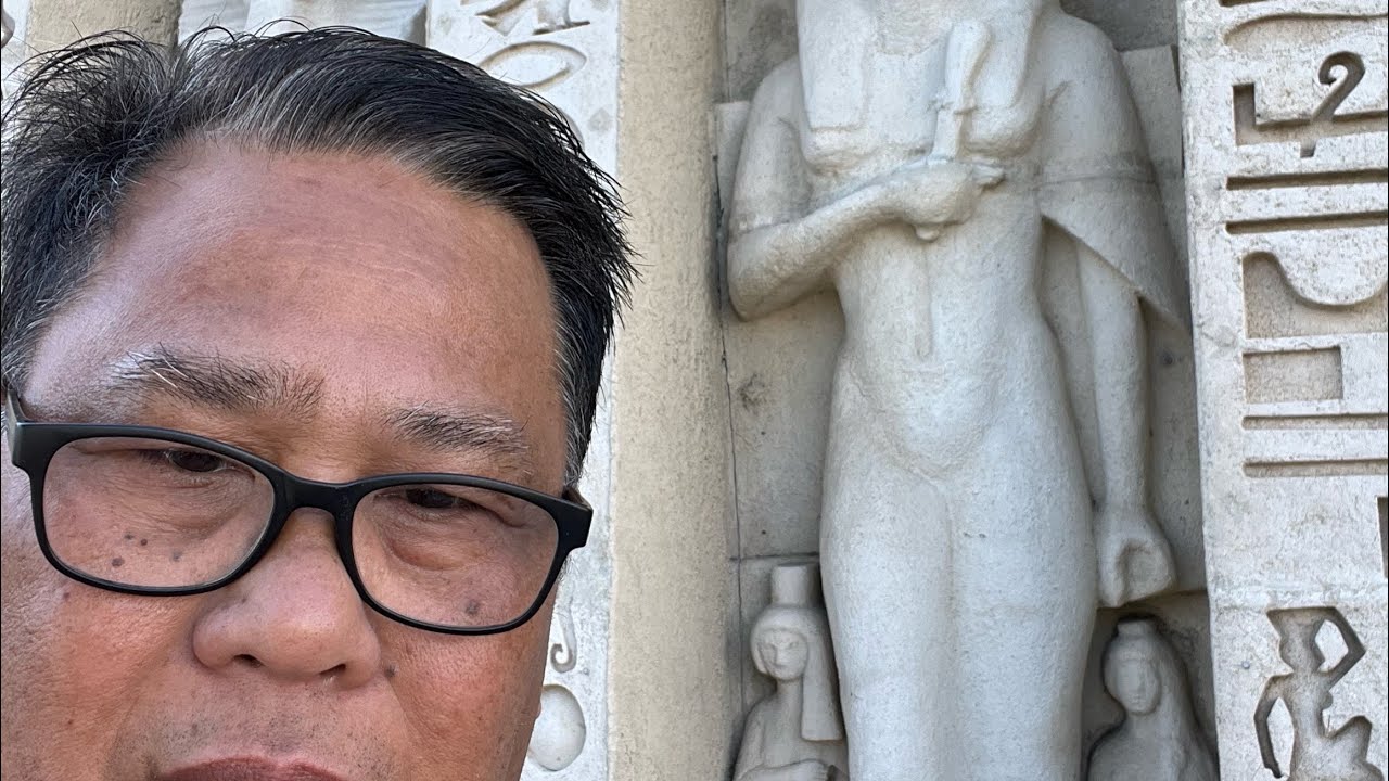 Egyptian building a nice building Architecture Chino Hills CA 8K travel