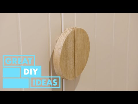 Make Wooden Door Pulls, Scrap Bin Challenge 2016 