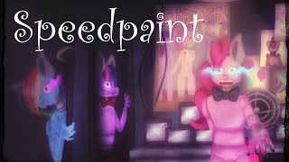(MLP/FNAF) Speedpaint: Five Night at Pinkies