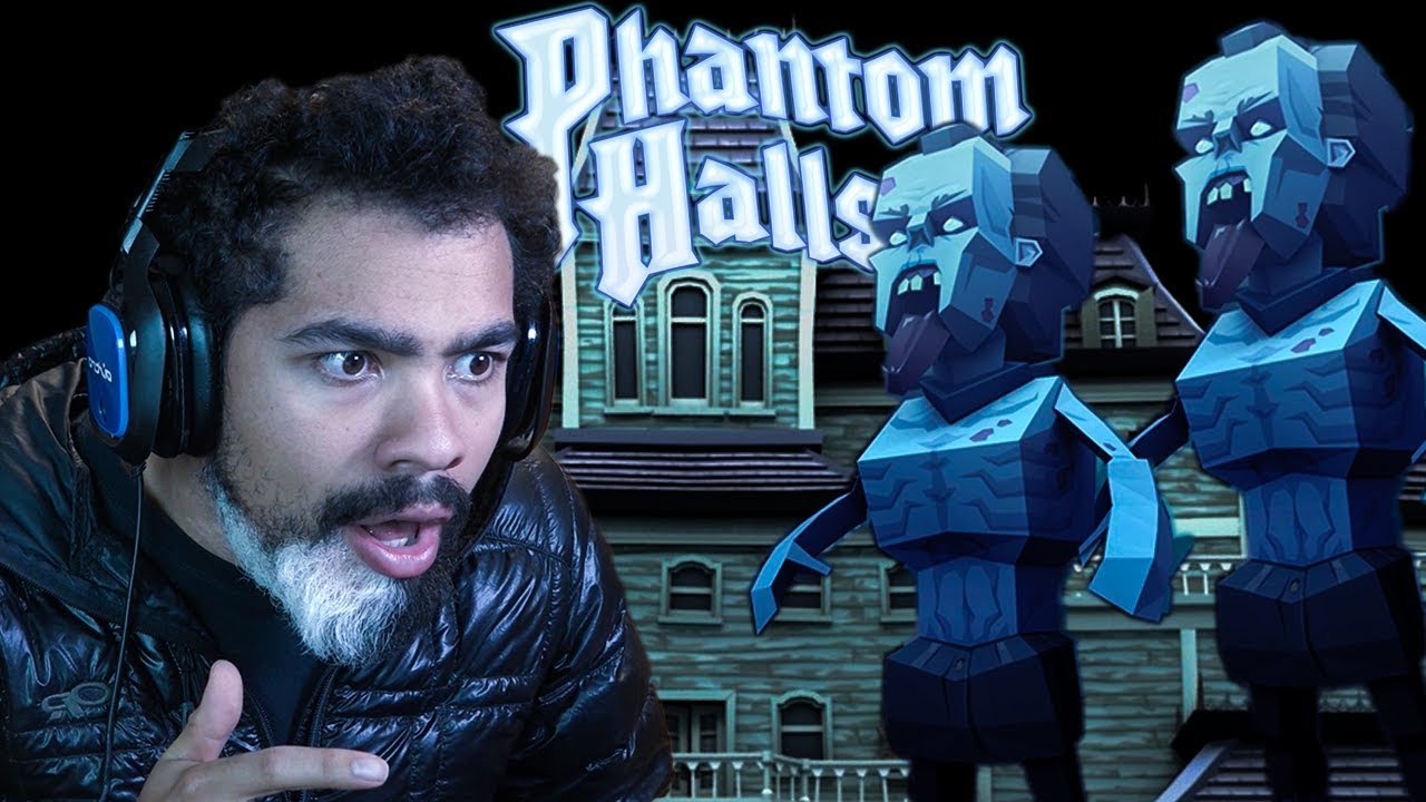 YOU DON'T WANT TO BE IN THIS HAUNTED MANSION AT NIGHT! | Phantom Halls