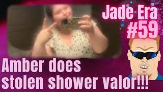 Amber LYNN takes credit for wifey's shower!!!🙄 | Jade Era Retro React #59