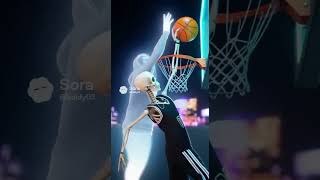 🏀 #basketball #ai #ghost #skeleton #halloween #spooky #nba #1v1