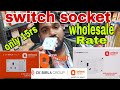 सबसे सस्ता Orient switch socket wholesale rate kanpur waiting ka saman wholesale rate me