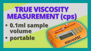 [Viscosity][Viscometer] RHEOSENSE microVISC™  Viscometer