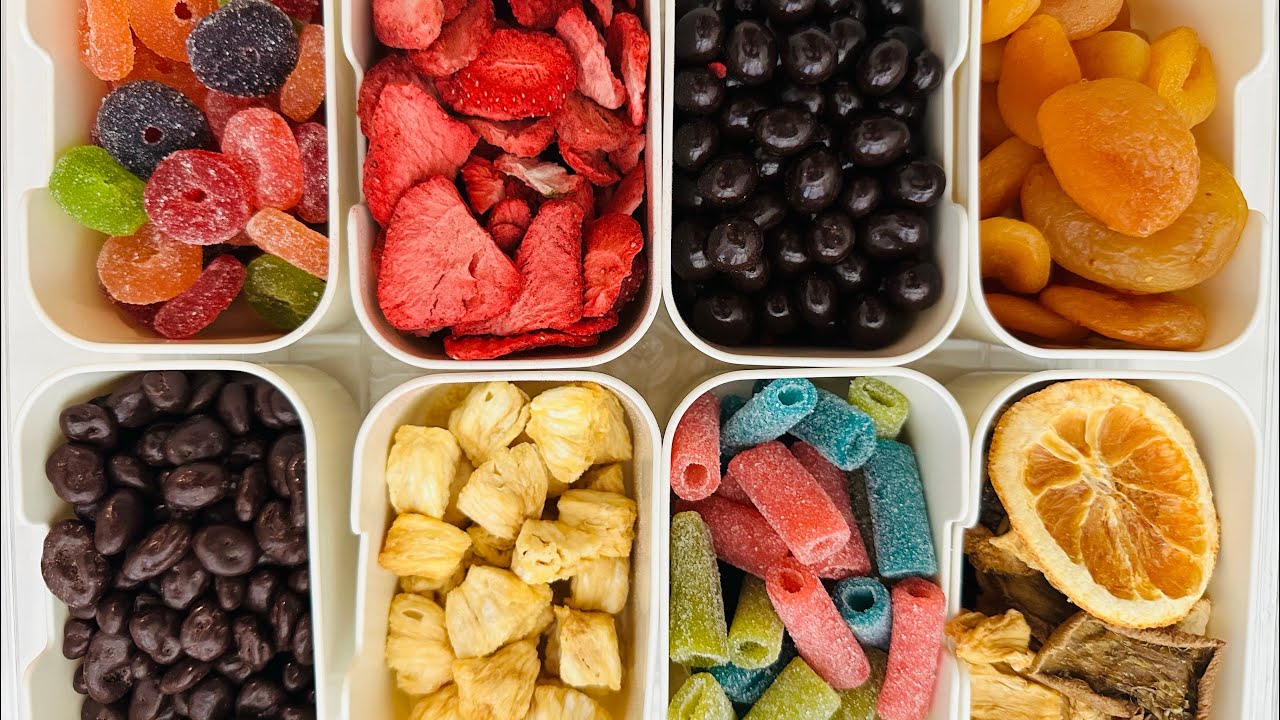 “ASMR” Snacks tray restock 😇 - YouTube
