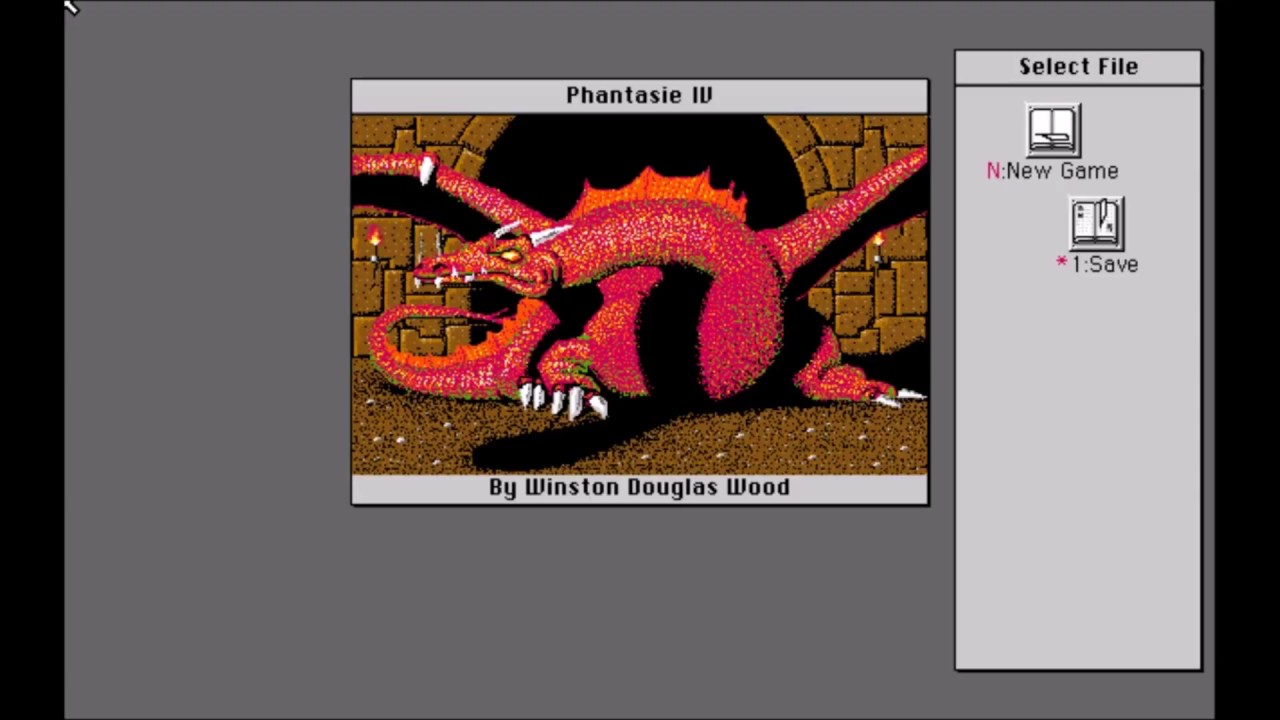 MSX2 ファンタジー4 PHANTASIE Ⅳ Phantasie IV - The Birth of Heroes (1991, MSX2, SSI