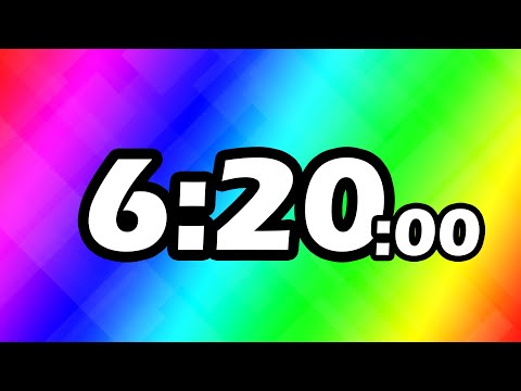 6 Minutes and 20 Second TIMER Countdown