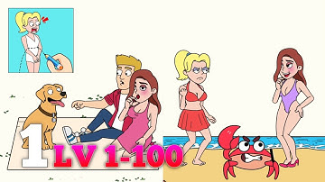 Draw Lt Story - Draw Puzzle - #1 Android Gameplay Walkthrough Level 1-100