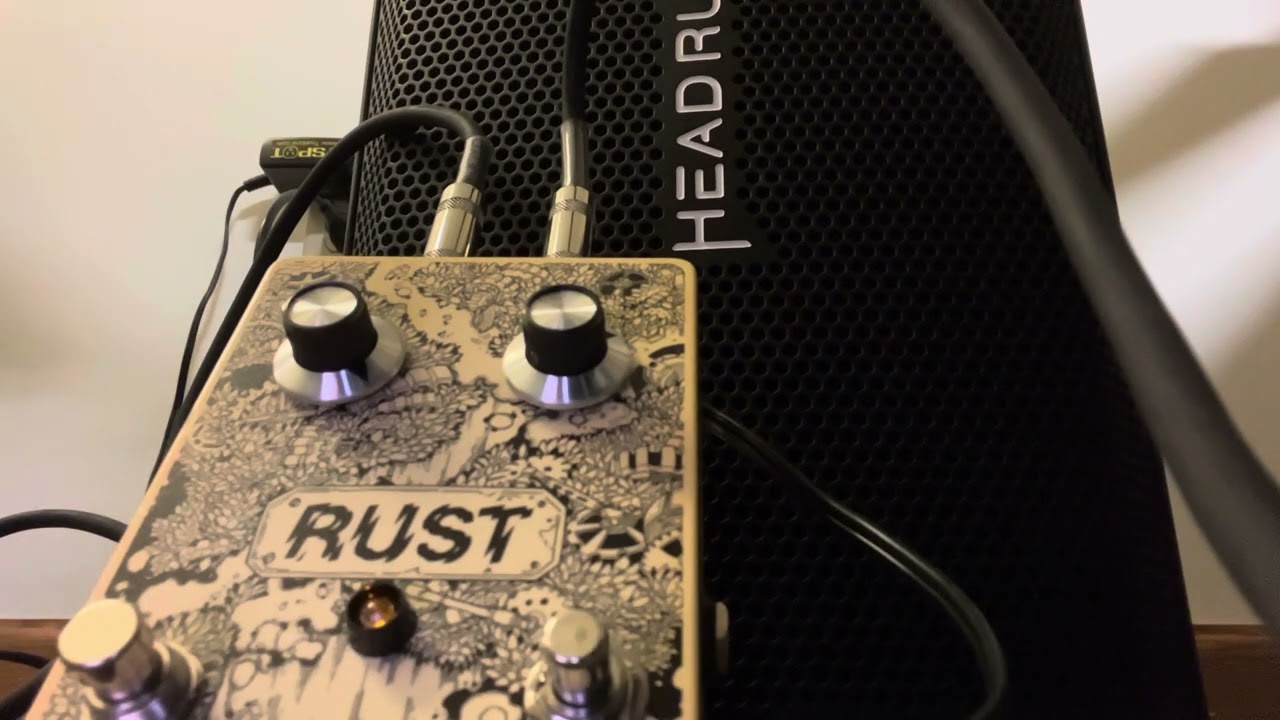 10/7/2023 Experiment #2 Deep Space Devices Rust fuzz pedal with