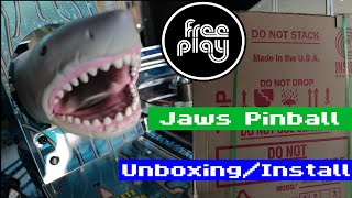 A BITE of the ACTION | Jaws Pinball Unboxing