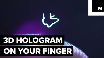 This Hologram "Dances" On Your Fingertips