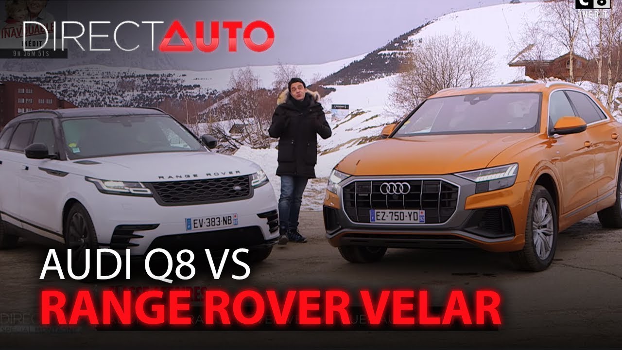 MATCH : AUDI Q8 vs RANGE ROVER VELAR - YouTube