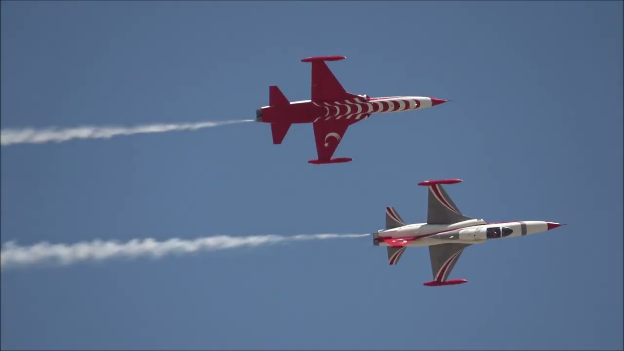 Turkish Stars at Konya AFB, 2nd July 2025. NF -5A & B Freedom Fighters.