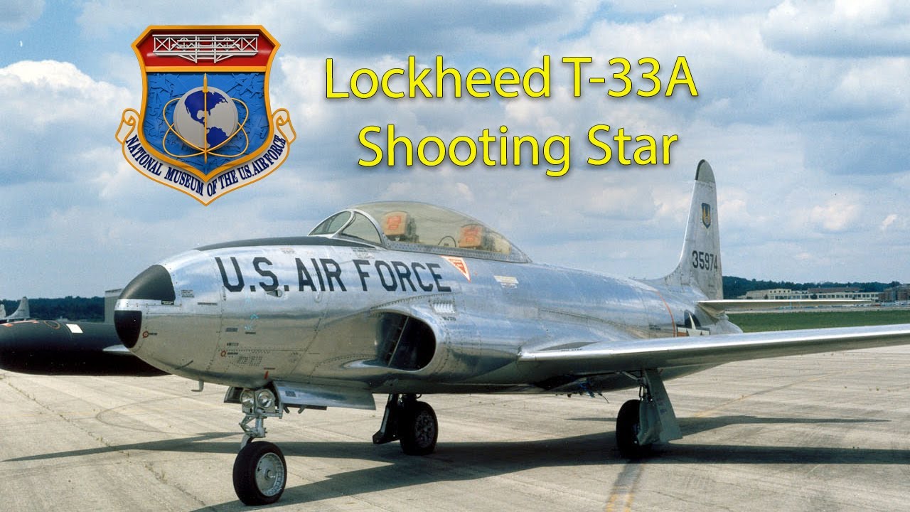 Lockheed T-33A Shooting Star (Drone View)