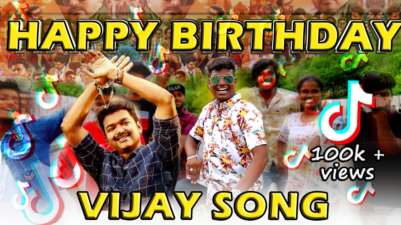 Gana Poomani Thalapathy Vijay Birthday Song 2020  TikTok Trending Song