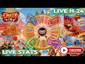 CRAZY TIME LIVE H-24 #crazytimelivestream #crazytimelivegame #crazytimewheel #crazytimes