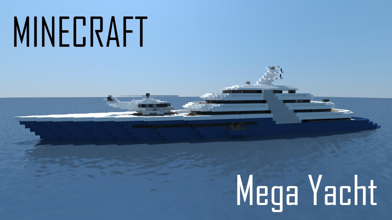 mega yacht minecraft