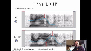 Ling 441 - Advanced Phonetics - Intonation + TOBI, part 4