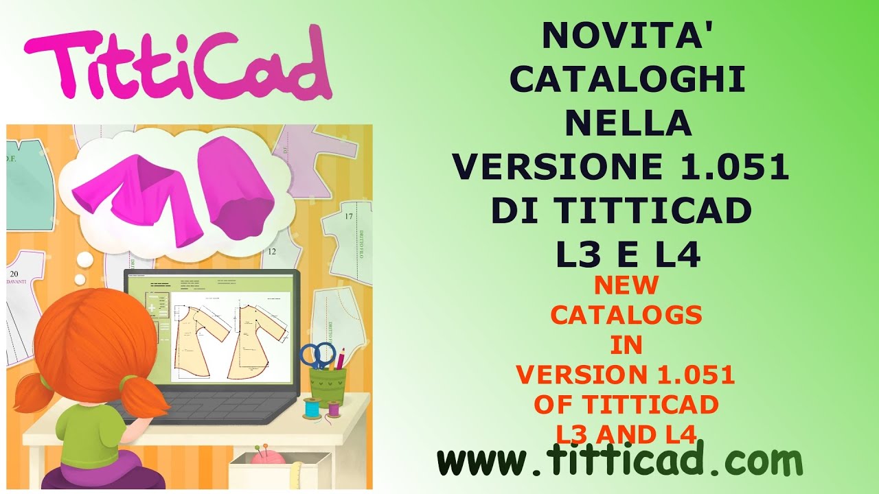 Novità Cataloghi  nella Versione 1.051 di TittiCad L3 e L4