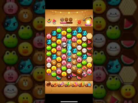 【LINE POP2】レベル1755金メダル攻略完了【ラインポップ2】