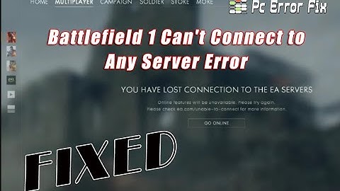 FIXED: Battlefield 1 Can