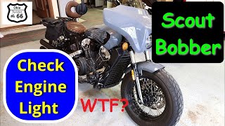 Check Engine Light - WTF? - 2021 Indian Scout Bobber