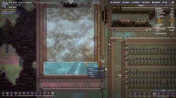 Oxygen Not Included: ice rain