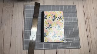 CUTTING DOWN A B6 COMPOSITION NOTEBOOK ✂️ | Copy Work Notebook