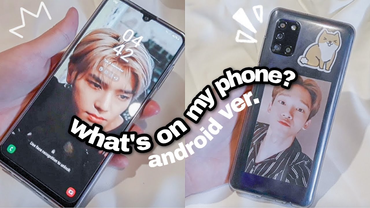 what's on my phone 2020 + how to have an aesthetic phone android