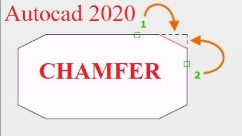 Học AutoCAD 2020 Tutorial Video: Lệnh Chamfer Multiple (CHA) - Vát Góc Đối Tượng Trong AutoCAD