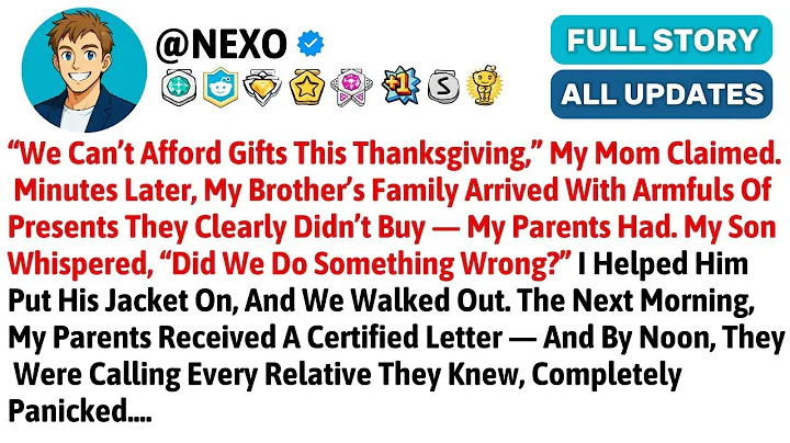 “We Can’t Afford Gifts This Thanksgiving,” My Mom Claimed. Minutes Later, My— Best Reddit Stories