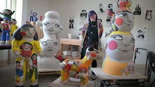 In the studio with Janina Myronowa, Resident Artist at the Bray