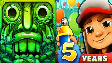 Temple Run 2 Lost Jungle VS Subway Surfers Hawaii Android iPad iOS Gameplay HD