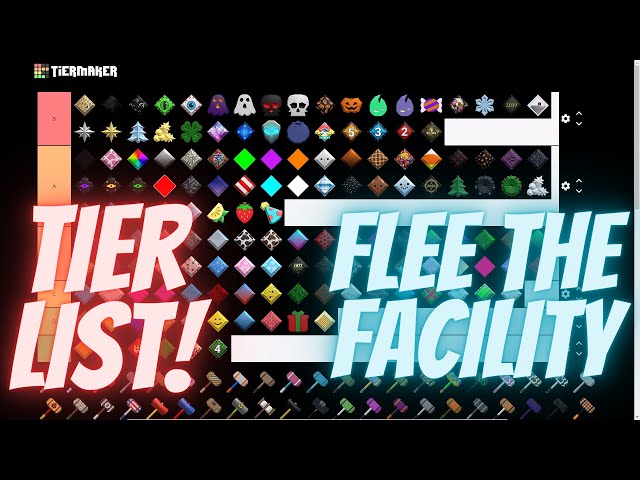Create a Flee The Facility (Hammers+Gems) May 2023 Tier List