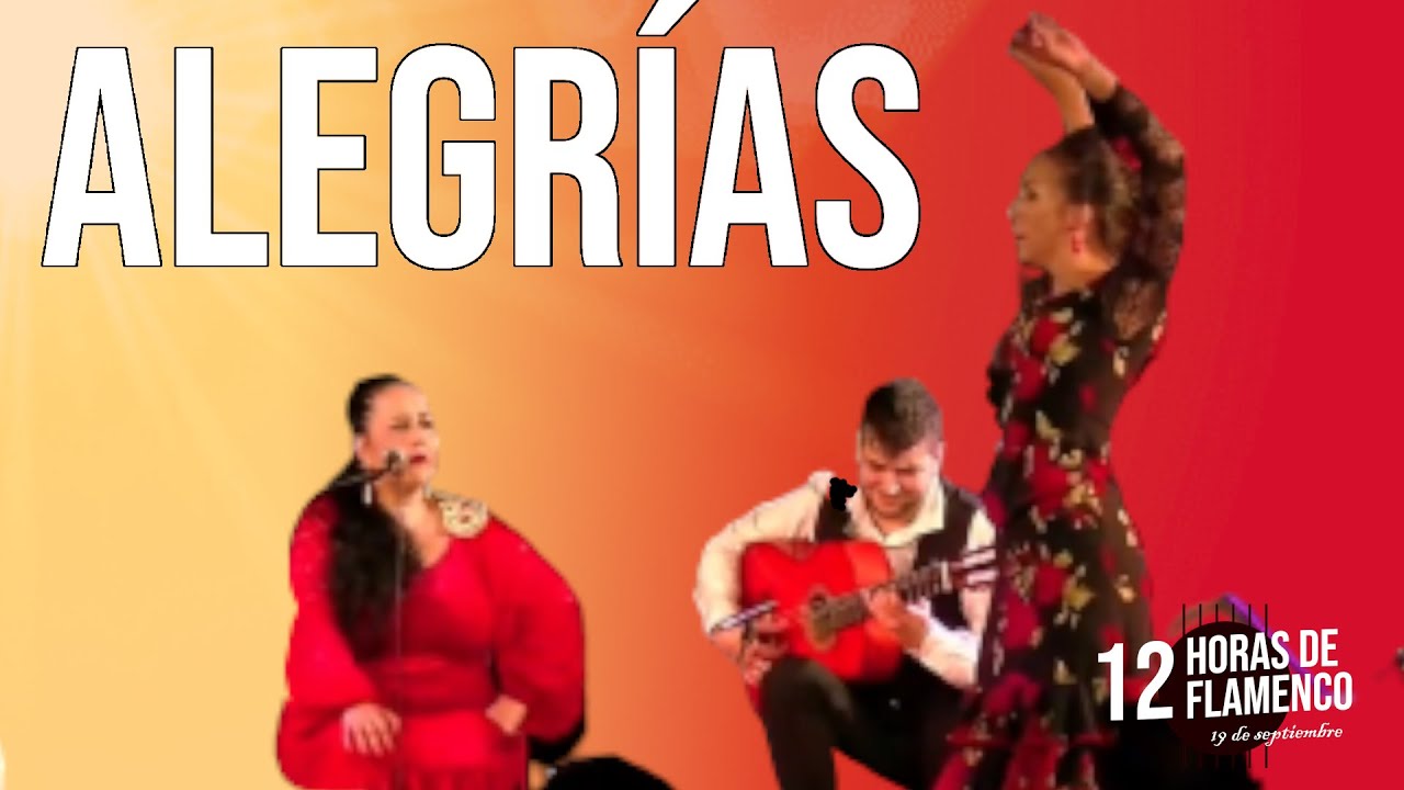 12 H Flamenco - Baile por ALEGRÍAS. María del Mar Cobo, Vanesa Cortés, Edgar Platón, Álvaro López.