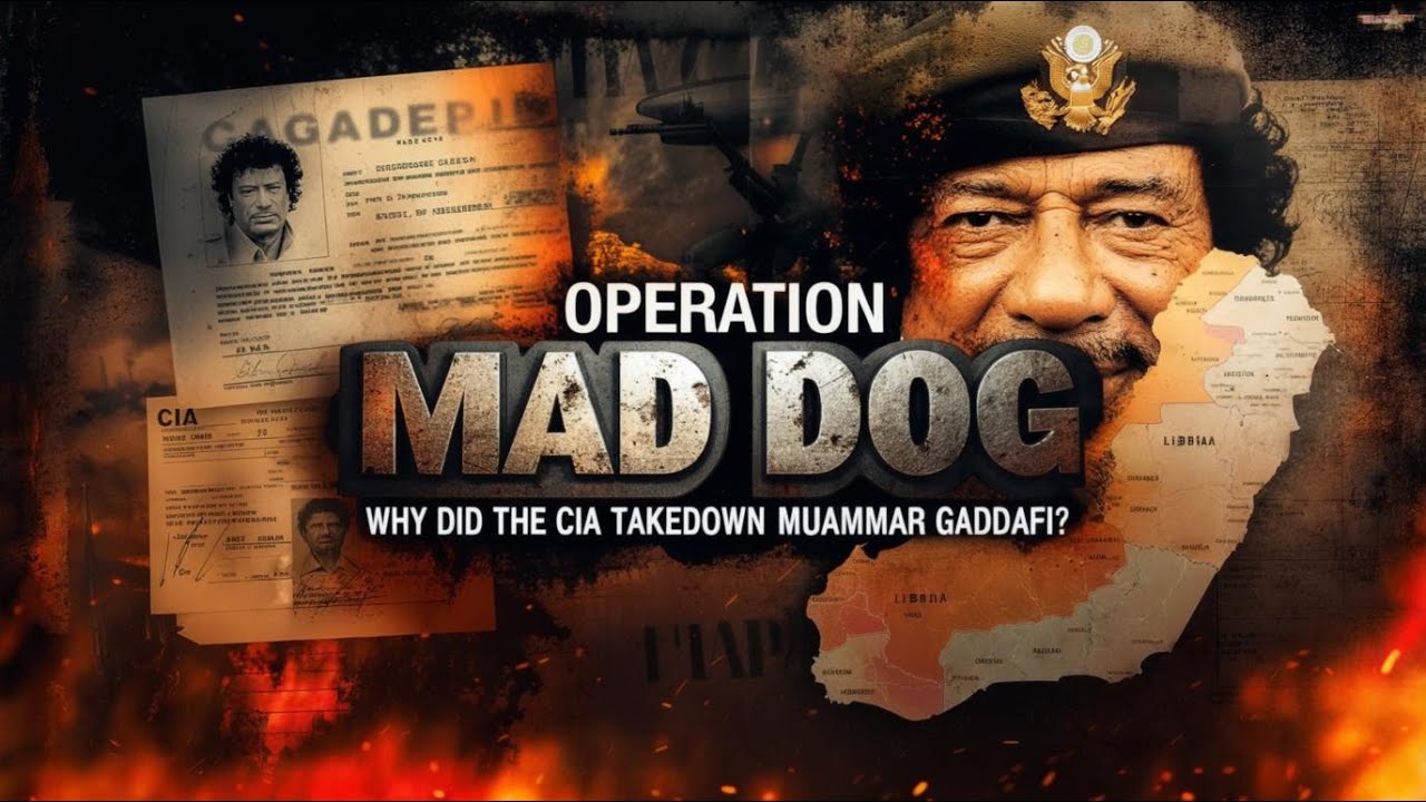 Операция «Бешеный пес»: почему ЦРУ ликвидировало Муаммара Каддафи?