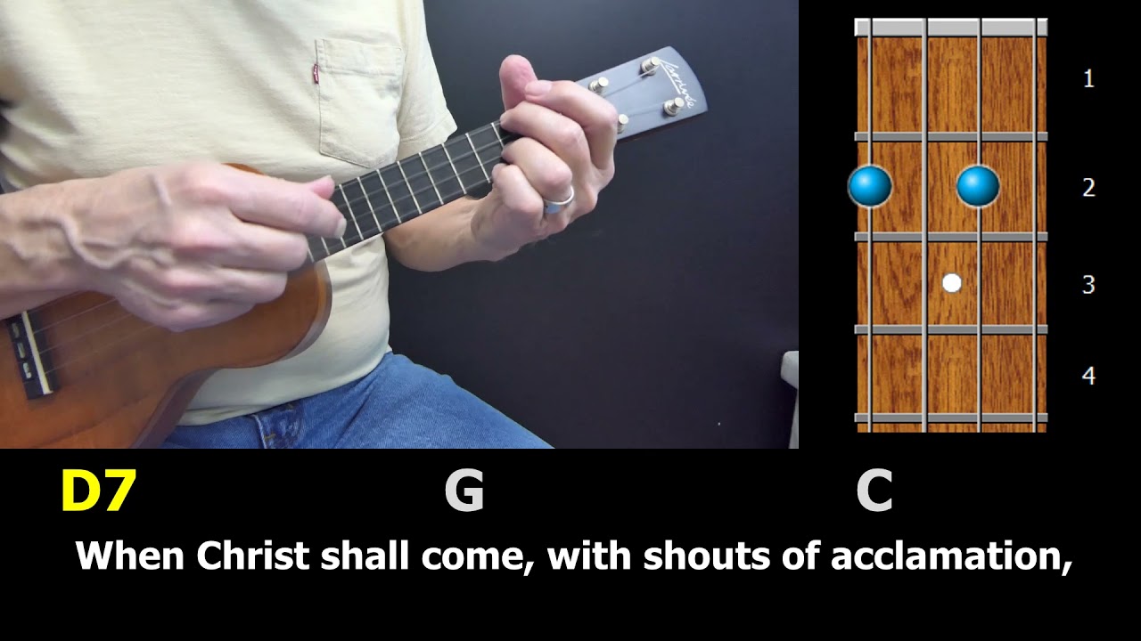 How Great Thou Art - Ukulele Strum-Along With Chords \U0026 Lyrics